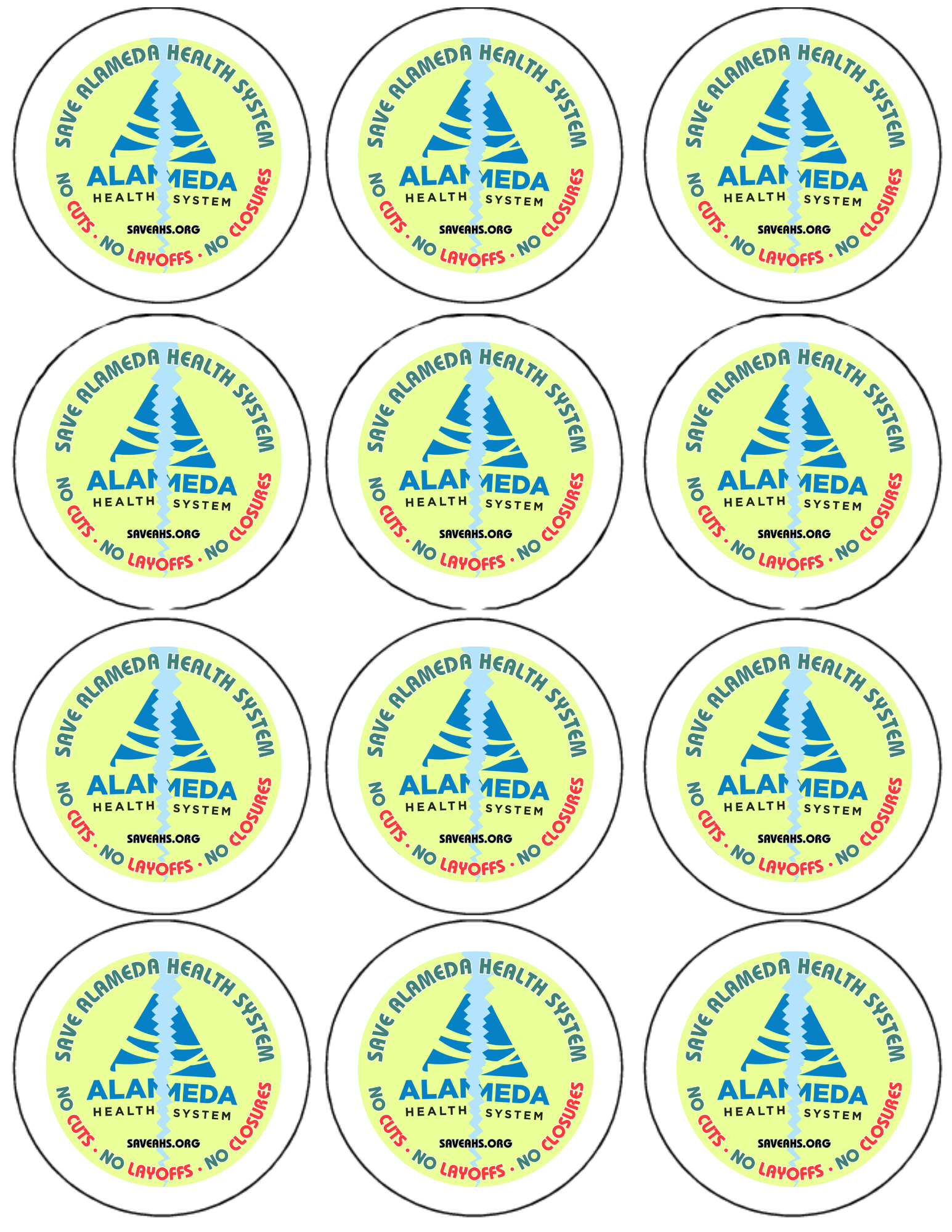 Save AHS Buttons